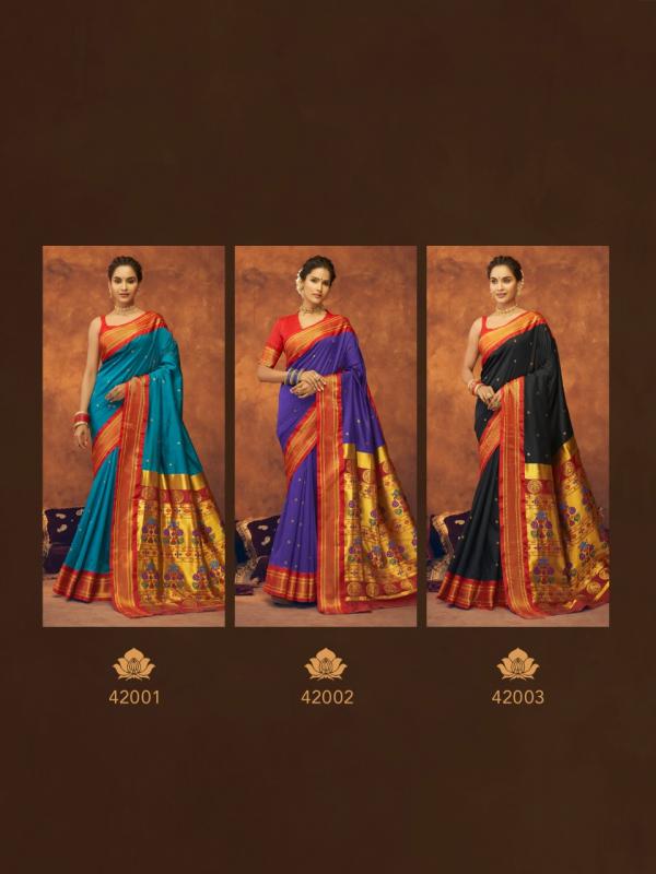 Rajpath Aruchi Paithni Silk Designer Paithni Saree Collection